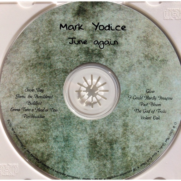 🦋 June again by Mark Yodice CD 2000 solo acoustic guitar UPC 808117071728 - Picture 3 of 4